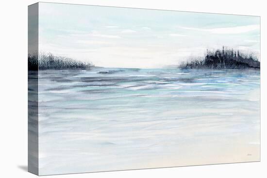 Island Blues 2-Patti Bishop-Stretched Canvas