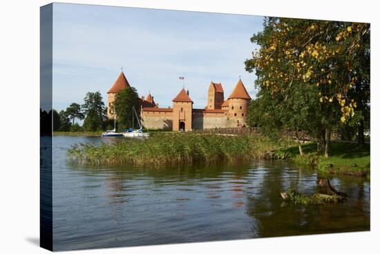 Island Castle of Trakai Near Vilnius, Lithuania, Europe-Bruno Morandi-Premier Image Canvas