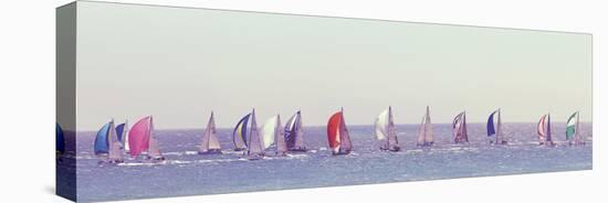Island Racing-Ben Wood-Stretched Canvas