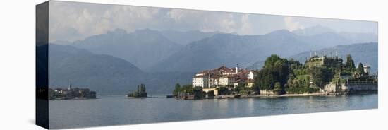 Isola Bella and Isola dei Pescatori, Borromean Islands, Lake Maggiore, Piedmont, Italian Lakes, Ita-James Emmerson-Premier Image Canvas