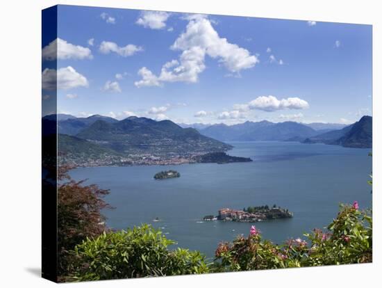 Isola Bella and Isola Madre, Stresa, Lake Maggiore, Piedmont, Italy, Europe-Angelo Cavalli-Premier Image Canvas