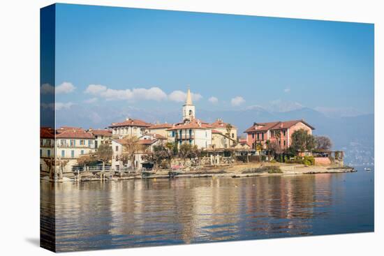 Isola dei Pescatori, an island in Lake Maggiore, Piedmont, Italian Lakes, Italy, Europe-Alexandre Rotenberg-Premier Image Canvas