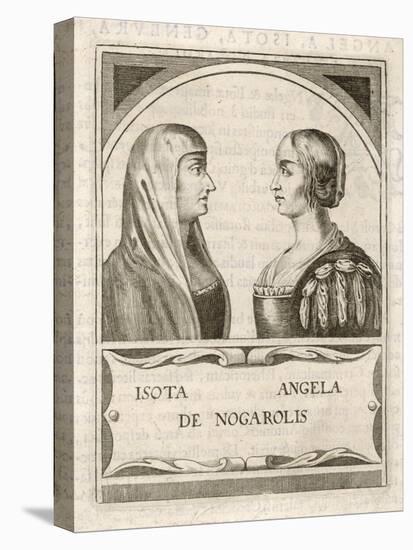 Isotta Nogarola, with Sister Angela: Italian Classical Scholar-null-Stretched Canvas