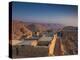 Israel, Dead Sea, Masada View of the Masada Plateau-Walter Bibikow-Premier Image Canvas