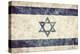 Israel Grunge Flag. Vintage, Retro Style. High Resolution, Hd Quality. Item from My Grunge Flags Co-Michal Bednarek-Premier Image Canvas