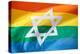 Israel Rainbow Flag-RDStockPhotos-Premier Image Canvas