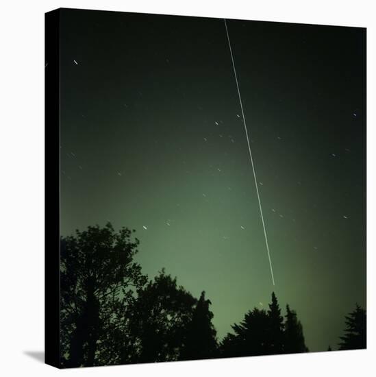 ISS Light Trail, Time-exposure Image-Detlev Van Ravenswaay-Premier Image Canvas