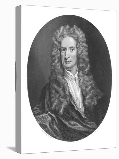 Issac Newton, English Physicist-Middle Temple Library-Premier Image Canvas