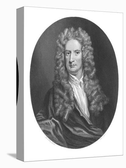 Issac Newton, English Physicist-Middle Temple Library-Premier Image Canvas