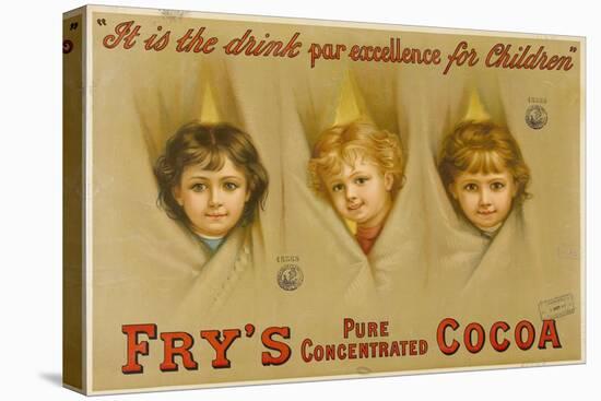 It Is the Drink Par Excellence for Children. Fry's Pure Concentrated Cocoa-null-Premier Image Canvas