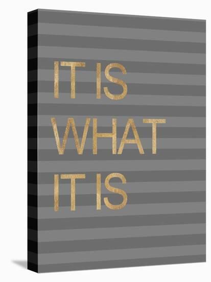 It Is What it Is Stripes-Miyo Amori-Stretched Canvas