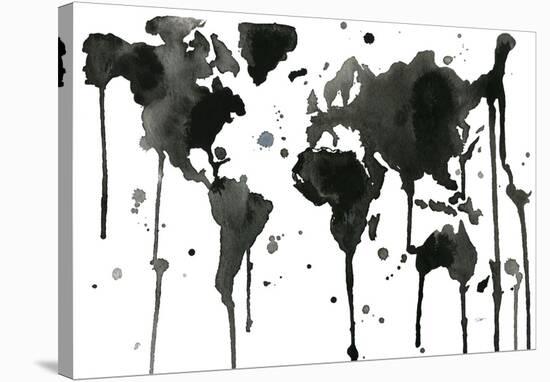 It’s a Black and White World-Jessica Durrant-Stretched Canvas