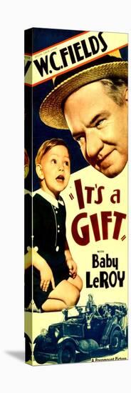 IT'S A GIFT, from left Baby LeRoy, W.C. Fields, 1934.-null-Stretched Canvas