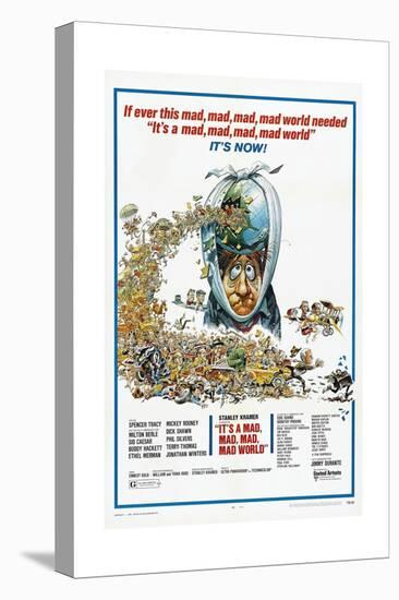 It's a Mad Mad Mad Mad World, 1963-null-Premier Image Canvas