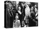 It's a Wonderful Life de FranckCapra avec James Stewart et Donna Reed 1946 famille devant un arbre-null-Stretched Canvas