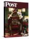 "It's Income Tax Time Again!" Saturday Evening Post Cover, March 17,1945-Norman Rockwell-Premier Image Canvas