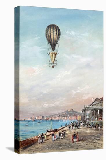 Italian Ballon Ascension-null-Stretched Canvas