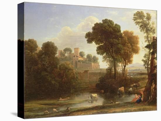 Italian Landscape, 1648-Claude Lorraine-Premier Image Canvas