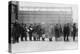 Italian Men Await Admission Processing at Ellis Island, Ca. 1910-null-Stretched Canvas