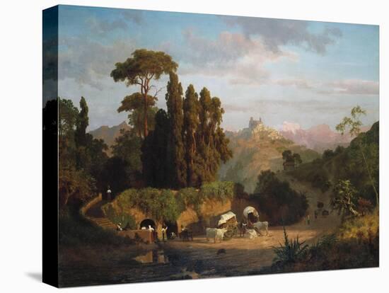 Italian Mountains, 1859-Albert Bierstadt-Premier Image Canvas