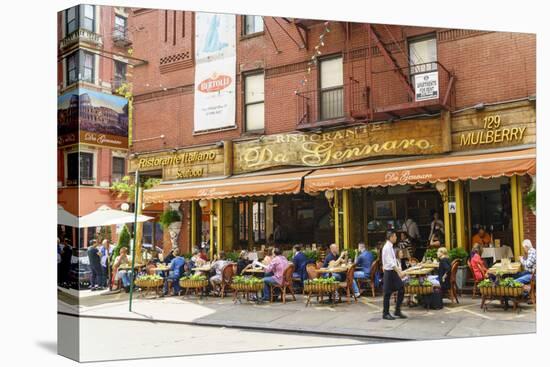 Italian restaurant in Little Italy, Manhattan, New York City, United States of America, North Ameri-Fraser Hall-Premier Image Canvas