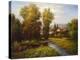 Italian River Bend-Hulsey-Stretched Canvas