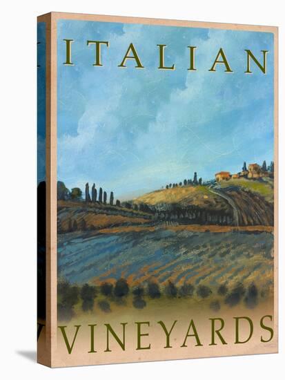 Italian Vineyards-Kingsley-Stretched Canvas