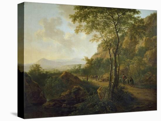 Italianate Landscape with Muleteers-Jan Both-Premier Image Canvas