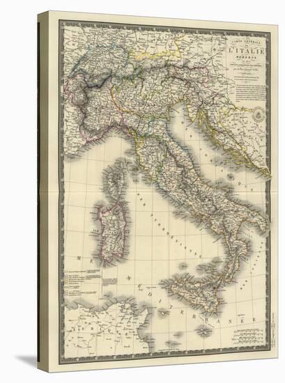 Italie Moderne, c.1828-Adrien Hubert Brue-Stretched Canvas