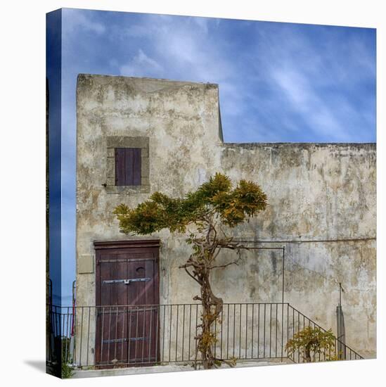 Italy, Apulia, Foggia, Vieste. Historic home in the town of Vieste.-Julie Eggers-Premier Image Canvas