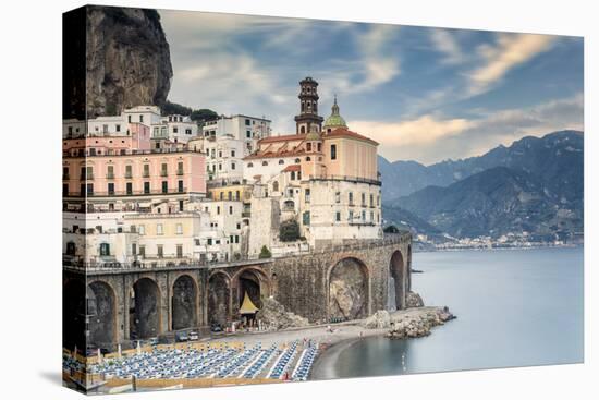 Italy, Campania, Amalfi Coast, Salerno district. Peninsula of Sorrento. Atrani.-Francesco Iacobelli-Premier Image Canvas