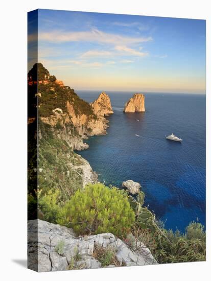 Italy, Campania, Napoli District, Capri, Faraglioni-Francesco Iacobelli-Premier Image Canvas