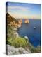 Italy, Campania, Napoli District, Capri, Faraglioni-Francesco Iacobelli-Premier Image Canvas