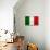 Italy Flag Design with Wood Patterning - Flags of the World Series-Philippe Hugonnard-Stretched Canvas displayed on a wall