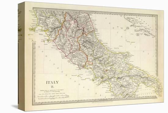 Italy II, c.1830-null-Stretched Canvas
