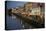Italy, Lombardy, Milan. Historic Naviglio Grande canal area known for vibrant nightlife-Alan Klehr-Premier Image Canvas
