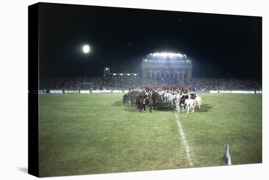 Italy, Milan, Arena Civica, Carousel of Military Police-null-Premier Image Canvas