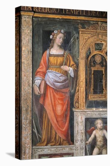 Italy, Milan, Church of Saint Maurice Al Monastero Maggiore, Santa Cecilia, 1521-1523-Bernardino Luini-Premier Image Canvas