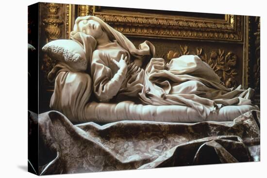 Italy, Rome, Church of San Francesco a Ripa, Blessed Ludovica Albertoni-Gian Lorenzo Bernini-Premier Image Canvas