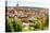 Italy, Rome. St Peter's dome from Viale della Trinita dei Monti.-Alison Jones-Premier Image Canvas