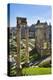 Italy, Rome, temple and arch ruins at Roman Forum-Michele Molinari-Premier Image Canvas