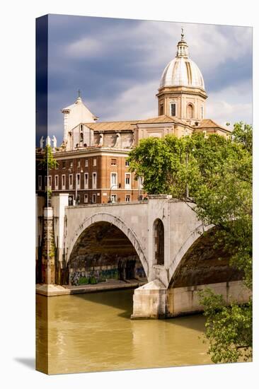 Italy, Rome. Tiber River.-Alison Jones-Premier Image Canvas