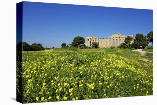 Italy, Sicily, old city of Selinunte, ruins of the Greek temple-Michele Molinari-Premier Image Canvas