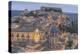 Italy, Sicily, Ragusa, Looking down on Ragusa Ibla at Dusk-Rob Tilley-Premier Image Canvas