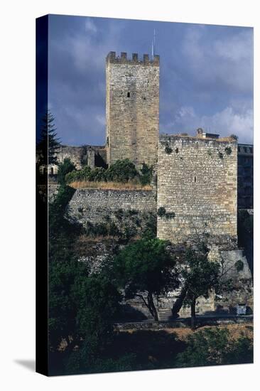 Italy, Sicily Region, Castello Di Lombardia, Enna-null-Premier Image Canvas