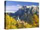 Italy, South Tyrol, Mittelberg, Schlern, Autumn-Thonig-Premier Image Canvas