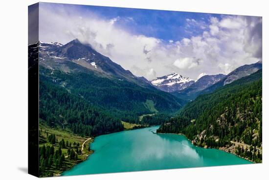 Italy, Stelvio National Park, Val Martello (Martello Valley) artificial lake-Michele Molinari-Premier Image Canvas