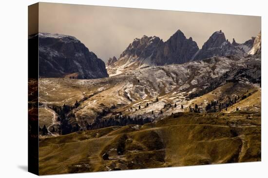 Italy, the Dolomites, Villnšsstal, Geislerspitzen, South Tyrol, Valley-Ralf Gerard-Premier Image Canvas