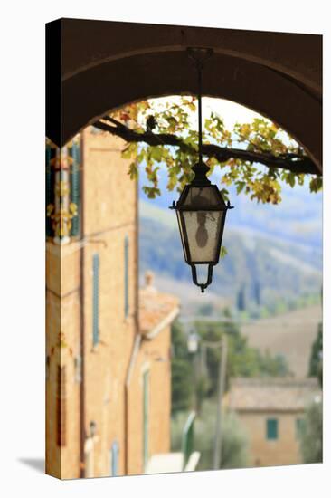 Italy, Tuscany, province of Siena, Chiusure. Hill town, center of the Crete sensei-Emily Wilson-Premier Image Canvas