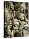 Italy, Tuscany, Siena Cathedral, Pulpit, Panel with Crucifixion, 1265-1269-Nicholaes Maes-Premier Image Canvas